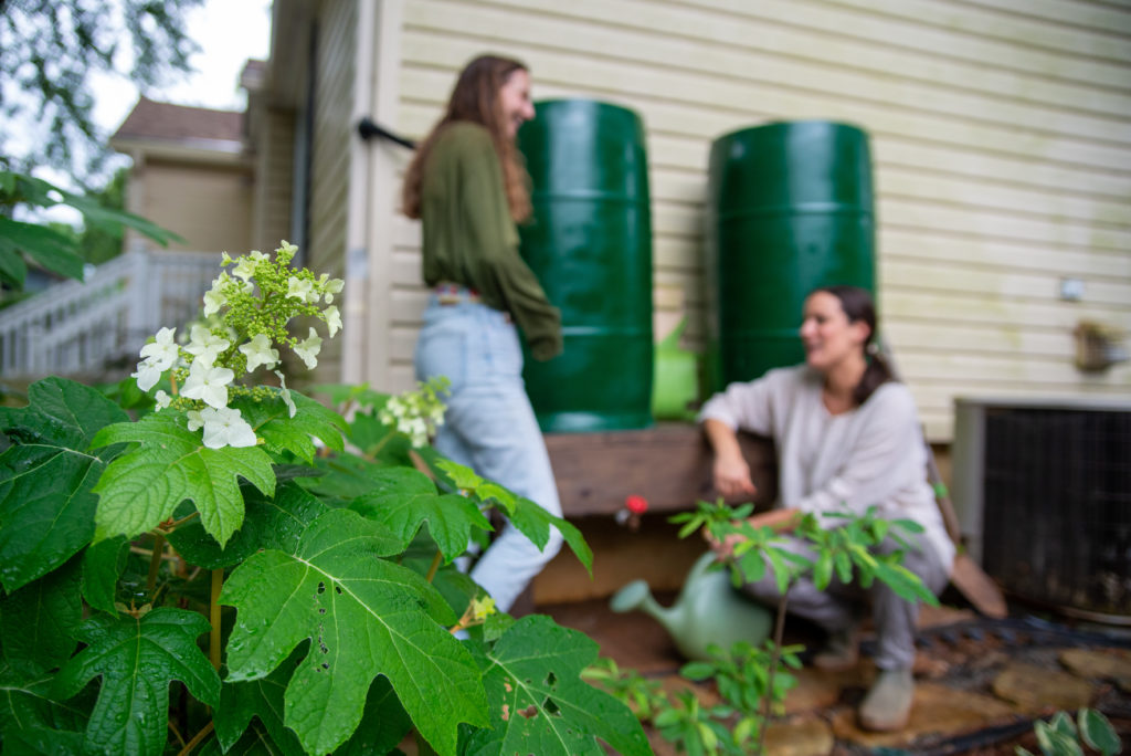 How To Use Rain Barrels in the Garden | Barefoot Garden Design